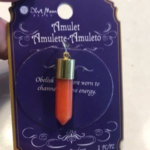 Obelisk stone pendant 5/$30